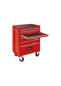 Einhell, Werkstattwagen &raquo;TC-TW 150&laquo;, rot, 7 kugelgelagerte Schubladen (voll ausziehbar)
