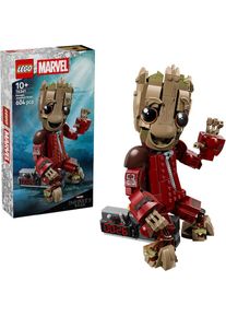 Lego, Lego Konstruktionsspielsteine &raquo;Groot im Ravager-Outfit (76341), Lego Super Heroes&laquo; Made in Europe, bunt, Einheitsgr&ouml;&szlig;e, Konstruktionsspielsteine