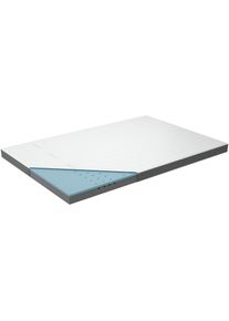 Ackerman Topper &raquo;Deluxe&laquo;, anthrazit, wei&szlig;, Polyester, B/L: 160 cm x 200 cm (1 Stk.)