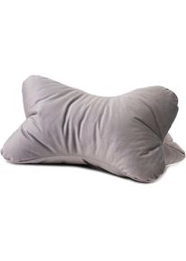 G&ouml;zze G&ouml;zze, Nackenkissen &raquo;Lesekissen California&laquo;, silberfarben, B/H/L: 40cm x 19cm x 25cm, Nackenkissen