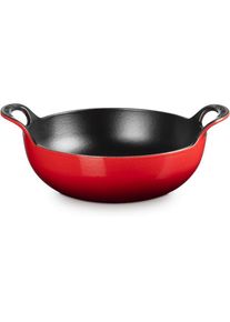 Le Creuset, Le Creuset Kochtopf &raquo;Balti Dish &Oslash; 24 cm&laquo;, kirschrot, &Oslash; 24 cm + H&ouml;he 11 cm