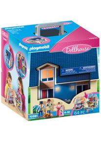 Playmobil, Konstruktions-Spielset &raquo;Mitnehm-Puppenhaus (70985), Dollhouse&laquo; Made in Europe, bunt, Einheitsgr&ouml;&szlig;e, Konstruktions-Spielset