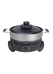 Nouvel, Tischgrill &raquo; &laquo; 800 W, schwarz, silberfarben