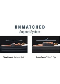 Intex, Luftbett &raquo;Deluxe Comfort-Plush&laquo;, grau, PVC