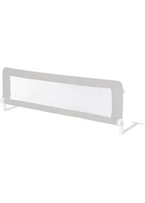 Roba, Roba Bettschutzgitter &raquo;Klipp-Klapp, 135 cm, grau&laquo;, grau, B/H/T: 135cm x 52cm x 40cm, Bettschutzgitter
