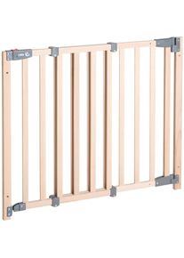 Roba, Roba T&uuml;rschutzgitter &raquo;Safety Up&laquo; 91,5 - 118,5 cm; aus massivem Buchenholz, buche, B/H/T: 118,5cm x 83,5cm, T&uuml;rschutzgitter