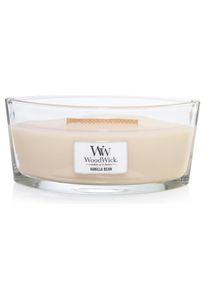 WoodWick, Duftkerze &raquo;Vanille Bean&laquo;, natur, transparent, beige, H&ouml;he: 9.2 cm