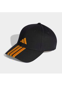 adidas Performance, Unisex, adidas Performance Baseball Cap &raquo;BBALL 3S CAP NL&laquo;, schwarz, collegiate gold, Einheitsgr&ouml;&szlig;e, Diese sportliche 3-Streifen 