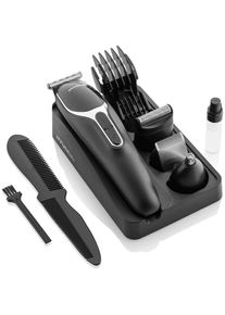 Hyundai, Haar- und Bartschneider &raquo;HC800&laquo; 5 Aufs&auml;tze, schwarz, widerstandsf&auml;hige Klingen aus Stahl