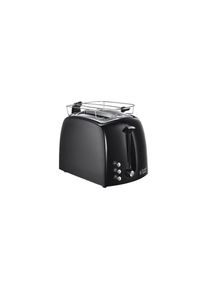 Russell Hobbs, Russell Hobbs Toaster &raquo;Textires&laquo;, schwarz, Einheitsgr&ouml;&szlig;e, Toaster