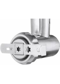 WMF, WMF Spritzgeb&auml;ckvorsatz &raquo;Profi Plus&laquo; Nur verwendbar mit WMF Profi Plus Fleischwolf, edelstahlfarben, Einheitsgr&ouml;&szlig;e, Spritzgeb&auml;ckvorsatz