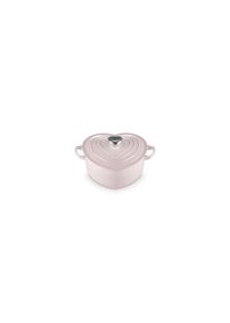 Le Creuset, Le Creuset Br&auml;ter &raquo;&Oslash; 20 cm&laquo; Gusseisen, hellpink, 1,9 l + &Oslash; 20 cm
