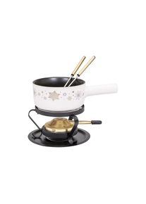 Kadastar, Fondue &raquo;Kuh Sparkling 16cm&laquo;, schwarz, wei&szlig;