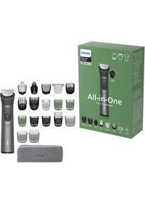 Philips, Multifunktionstrimmer &raquo;Series 7000 MG7941/15&laquo; 17 Aufs&auml;tze 17-in-1-Trimmer f&uuml;r Gesicht, K&ouml;rper und Kopfhaare, silberfarben