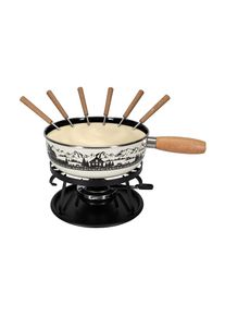 Nouvel, Fondue &raquo;Maiens&auml;ss 10&laquo;, schwarz, wei&szlig;