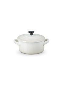 Le Creuset, Le Creuset Auflaufform &raquo;Mini Cocette&laquo; Steinzeug, wollwei&szlig;, Steinzeug