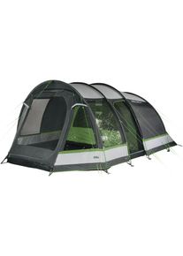 High Peak, Tunnelzelt &raquo;Bozen 6.0&laquo; 6 Personen, hellgrau, dunkelgrau, gr&uuml;n, B/H/L: 380cm x 210cm x 525cm, Tunnelzelt