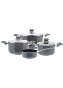ELO, Topf-Set &raquo;Rhino Topfset 4-teilig&laquo; Set, 7 Stk. tlg. Aluminium, grau