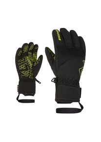 Ziener, Unisex, Skihandschuhe &raquo;LOTAR GTX PR&laquo;, schwarz, 3, warme, freeride-orientierte Kinder Skihandschuhe