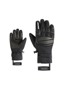 Ziener, Herren, Skihandschuhe &raquo;GOMIN-Z AS glove man&laquo;, schwarz, 10, atmungsaktive, wasser- und winddichte AQUASHIELD Membran