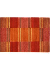 OCI Die Teppichmarke, OCI DIE TEPPICHMARKE Teppich &raquo;Sensation Soya&laquo; rechteckig 6 mm H&ouml;he handgekn&uuml;pft, Wohnzimmer, kastanie, Seide, Wolle, 6 mm