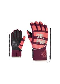 Ziener, Unisex, Skihandschuhe &raquo;LIWA AS PR&laquo;, weinrot, 3,5, wasser- und winddicht durch Ziener AQUASHIELD Membrane