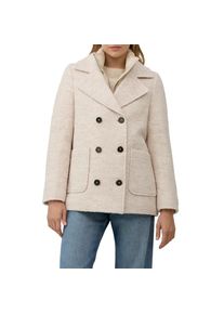 s.Oliver, Unisex, s.Oliver Cabanjacke ohne Kapuze mit Reverskragen und doppelreihiger Knopfleiste, Woll-Anteil, beige melange, 42, Caban Jacke von 