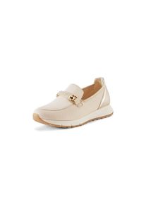 Gabor - Slipper, beige, Gr. 39, Orthop&auml;dische Einlagen, Leder