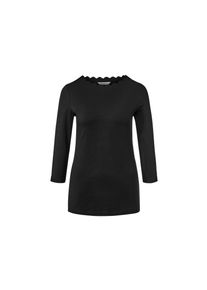 Tchibo - Shirt mit 3/4-Arm - Damen - Gr. M - schwarz
