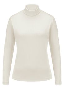 Peter Hahn - Rollkragen-Shirt, weiss, Gr. 40, Baumwolle