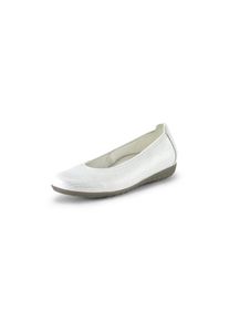 Waldl&auml;ufer Waldl&auml;ufer - Ballerina Hesima, weiss, Gr. 37, Orthop&auml;dische Einlagen, Leder
