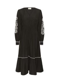 Cream Kleid 'Danielle' Damen Gr&ouml;&szlig;e 46 beige / schwarz Winterkleid