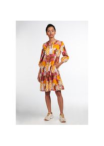 Eterna Blusenkleid &raquo;CLASSIC FIT&laquo; orange 36 Normalgr&ouml;&szlig;en Passform laut Hersteller: Classic Fit