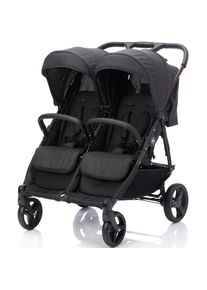 fillikid Zwillingswagen &raquo;Duo, schwarz melange&laquo; schwarz