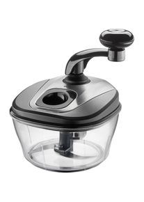 Gefu Zerkleinerer &raquo;SPINO&laquo;, 1500 ml silberfarben schwarz/silberfarben/transparent