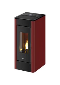 FreePoint Pelletofen &raquo;Indaco 11&laquo; rot