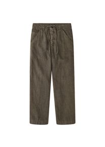 Hannes Roether Herren-Leinenhose Oliv XL