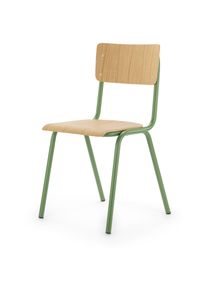 Stuhl Colegio Eiche / Resedagr&uuml;n RAL 6011