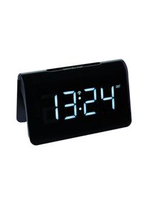 Tfa Dostmann, Tfa Dostmann Funkwecker &raquo;Icon&laquo;, schwarz, wei&szlig;, Einheitsgr&ouml;&szlig;e, 2 Helligkeitsstufen