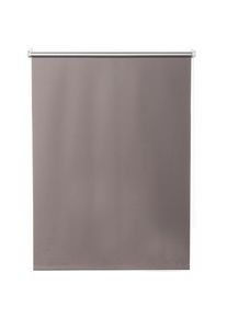 K-home, K-home Seitenzugrollo &raquo;Thermo Klemmfix-Rollo&laquo; verdunkelnd energiesparend ohne Bohren 1 St&uuml;ck, silberfarben, Polyester