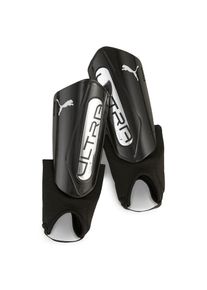 Puma, Unisex, Puma Fussball Schienbeinschoner &raquo;ULTRA LIGHT ANKLE&laquo;, Puma schwarz, Puma silber, XL, Resistente Polypropylen-Hartschale f&uuml;r starke 
