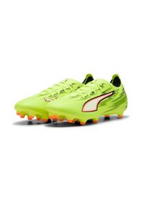 Puma, Unisex, Puma Fussballschuh &raquo;ULTRA 6 MATCH FG/AG&laquo; f&uuml;r Rasenpl&auml;tze, gelb alert, Puma schwarz, glowing rot, lime squeeze, 43, Fussballschuh f&uuml;r den
