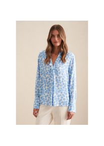 Seidensticker, Unisex, Seidensticker Klassische Bluse &raquo;Schwarze Rose&laquo; Tunika Punkte, hellblau, XS34, Passform: Regular