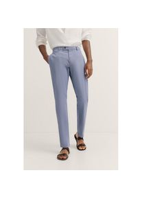 Bugatti, Herren, Bugatti Chinohose mit Stretchfunktion, 350, blau, 32, L&auml;nge 30, Baumwoll-Elasthan-Mix