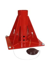 Supporto di base, per gru girevole COMMANDER 1000, ENSIGN 1000, verniciatura a polvere Thern