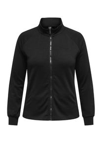 Only Play Curvy, Femmes Veste de surv&ecirc;tement, noir