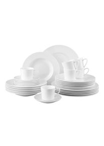 Rosenthal Kombiservice , Weiss , Keramik , 30-teilig , 200 ml,200 ml , 35x35x33 cm , DIN EN ISO 14001, DIN EN ISO 9001 , hitzebest&auml;ndig , Geschirr, Geschirr-Sets, Kombiservice