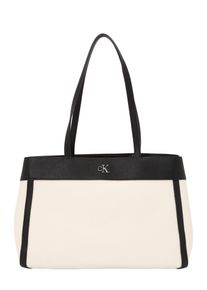 Calvin Klein Schultertasche Damen Gr&ouml;&szlig;e One Size beige / dunkelbraun