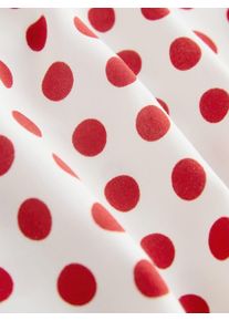 Rockett St George, Femmes Robe de chambre, rouge / blanc