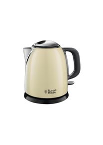 Russell Hobbs, Russell Hobbs Wasserkocher &raquo;24994-70 Colours Plus&laquo; 1 l 2400 W, cremefarben, Einheitsgr&ouml;&szlig;e, Wasserkocher